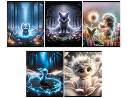 Тетрадь 48л.  Т5ск48_вл 61101 "Сказка", глянцевая ламинация