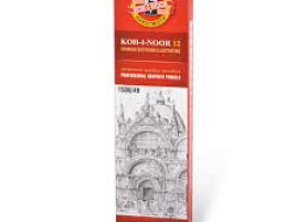 Карандаш ч/гр KOH-I-NOOR 1500 4B профессиональный