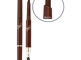 Карандаш для бровей FL автомат.коричн.S-412 с щеточкой 5133