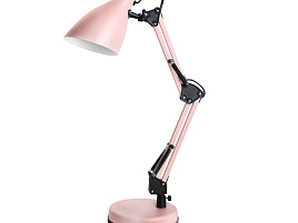 Лампа настольная офисная KD-331 Camelion розовый 0110