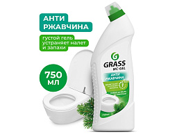 Средство чистящее Грасс WC-Gel 0,75л М гель от налета и ржавчины для сант.219175/6646