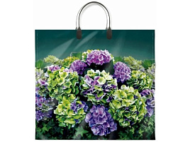 Пакет петля с пласт.ручкой 34*37 Веранда