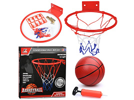 Кольцо баскетбольное 00-3499 Точно в цель+мяч, насос