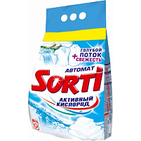 Стиральный порошок Sorti Автомат 2400г Активный кислород