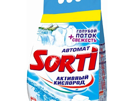 Стиральный порошок Sorti Автомат 2400г Активный кислород
