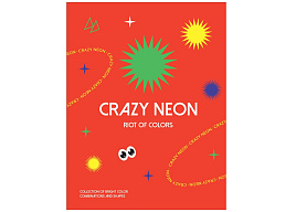 Тетрадь на кольцах 200л. ТТ5к200_лг 11379 "Crazy neon", 4 цвет. блок, глянцевая ламинация