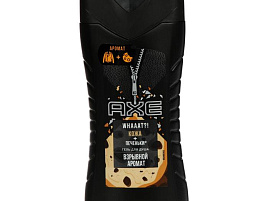 Гель для душа мужской AXE М Кожа и печеньки 250мл(Unilever)3911
