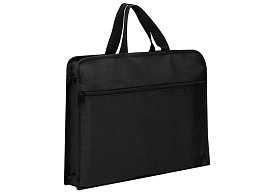 Портфель Deli 63753BLACK 2 отдел. A4 текстиль черный