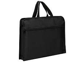 Портфель Deli 63753BLACK 2 отдел. A4 текстиль черный