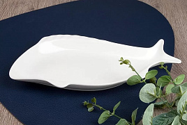 Блюдо керамика 14,5*30,5см 438762/0530105 Daniks Маршмеллоу