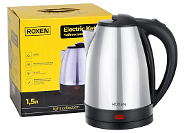 Электрочайник ROXEN RX-516 металл 1.5л