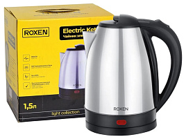 Электрочайник ROXEN RX-516 металл 1.5л