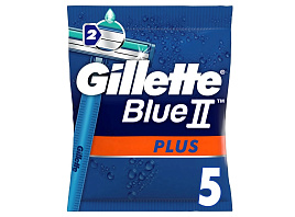 Станок для бритья Gillette BLUE IIPlus UG 5шт.М