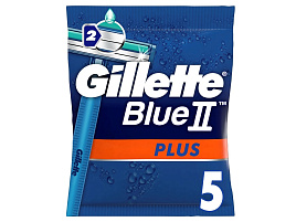 Станок для бритья Gillette BLUE IIPlus UG 5шт.М