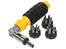 Отвертка с набором бит 19пр 317425 SB020