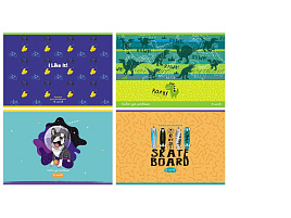 Альбом для рисования 16л. BG АР4ск16 11808 "World of boys", эконом