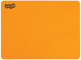 Доска для работы с пластилином Мульти-Пульти ДЛ_40437 А5, 800 мкм, пластик, оранжевый
