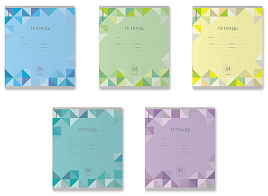 Тетрадь 24л. клетка Erich Krause 52446 Optima Rhombs