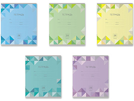 Тетрадь 24л. клетка Erich Krause 52446 Optima Rhombs