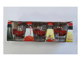 Набор стопок 6шт 1250 Машины