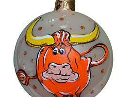 Шар 80 Задумчивый бычок упак. КУ-80-203005