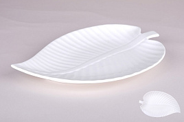 Блюдо керамика 25*16см 8105 Лист