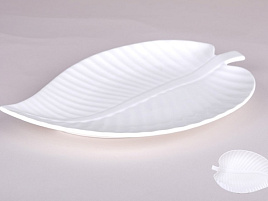 Блюдо керамика 25*16см 8105 Лист