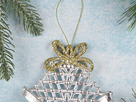 Подвеска пластик Колокльчики 10,5*8,5см НУ-5098