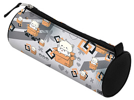 Пенал мягкий Forst Sch_PC67646 "Cats in a box", 210*80 тубус, полиэстер