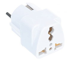 Переходник универсальный Universal 16A 250В с заземл. 1186