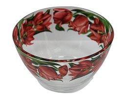 Салатник 19см 326/1-Д Тюльпаны