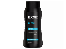 Гель для душа мужской EXEE 2в1 400мл М Fresh Тонизирующий 8614
