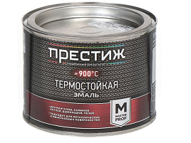 Эмаль термостойкая Престиж белая 0,4кг 0528