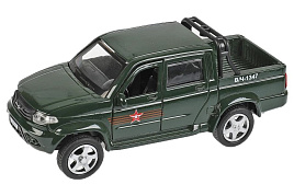 Машина металлическая PICKUP-12ARR-GN УАЗ Пикап Армия России 12см