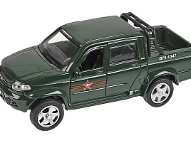 Машина металлическая PICKUP-12ARR-GN УАЗ Пикап Армия России 12см