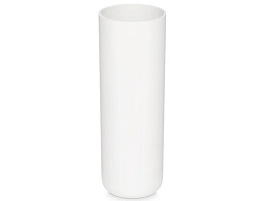 Ваза для цветов под срезку  М8527 белая