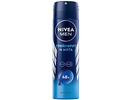 Дезодорант Nivea 150мл мужской Грепфрут и мята аэрозоль