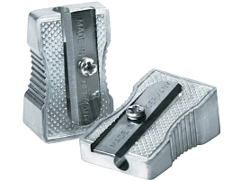 Точилка Berlingo 15010 металлическая "Steel&Style", 1 отверстие