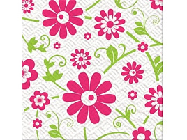 Салфетки 50л.Семья и комфорт Цветок