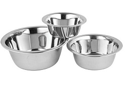 Миска для домашних животных 0,35л Зооник металл стандарт 1541