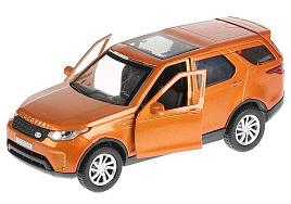 Машина металлическая DISCOVERY-GD LAND ROVER DISCOVERY 12 см двер, баг, инер, золотой, кор.