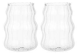 Набор стаканов 2шт 878-622/6100 Волнистый 500мл