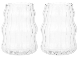 Набор стаканов 2шт 878-622/6100 Волнистый 500мл