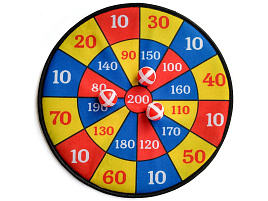 Дартс 66336-4 липучка