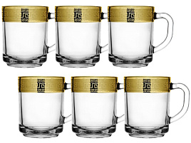 Набор кружек 6шт 55029-6/45/9421 Олимп 255мл