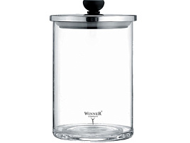 Банка для сыпучих стекло 1,2л WR-6905