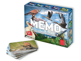 Настольная игра 10062977/8647 Мемо. Птицы России