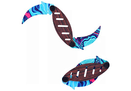 Нож деревянный Л0006 Раскладной