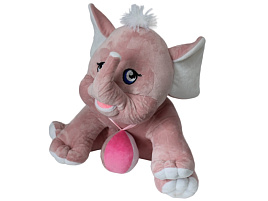 Мягкая игрушка Слон с мячом 55см Б.108