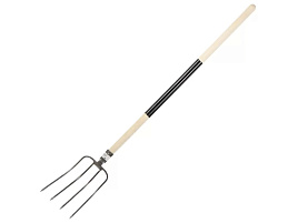 Вилы навозные 4 роговые ПП с черенком 1445
